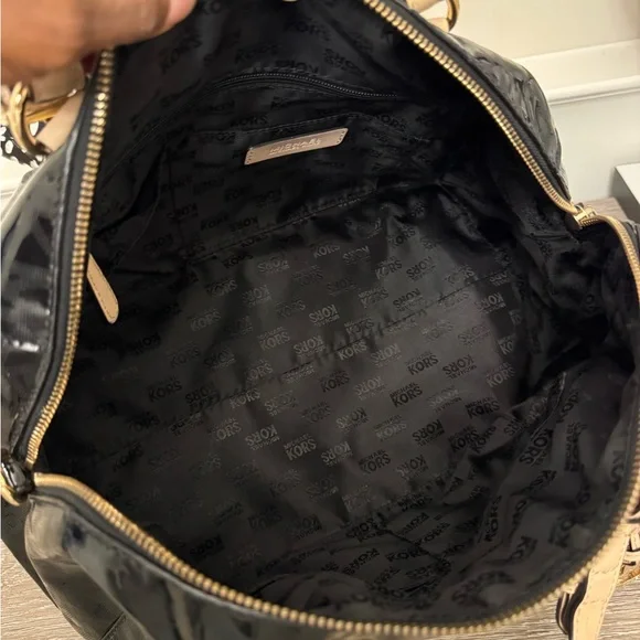 Michael Kors Grayson large pattern leather satchel - Picture 4 of 14